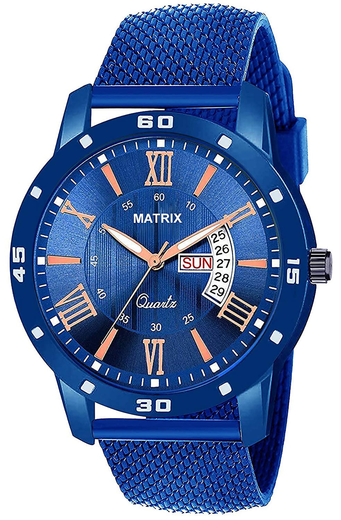 Matrix Heritage Analog Day & Date Watch for Men