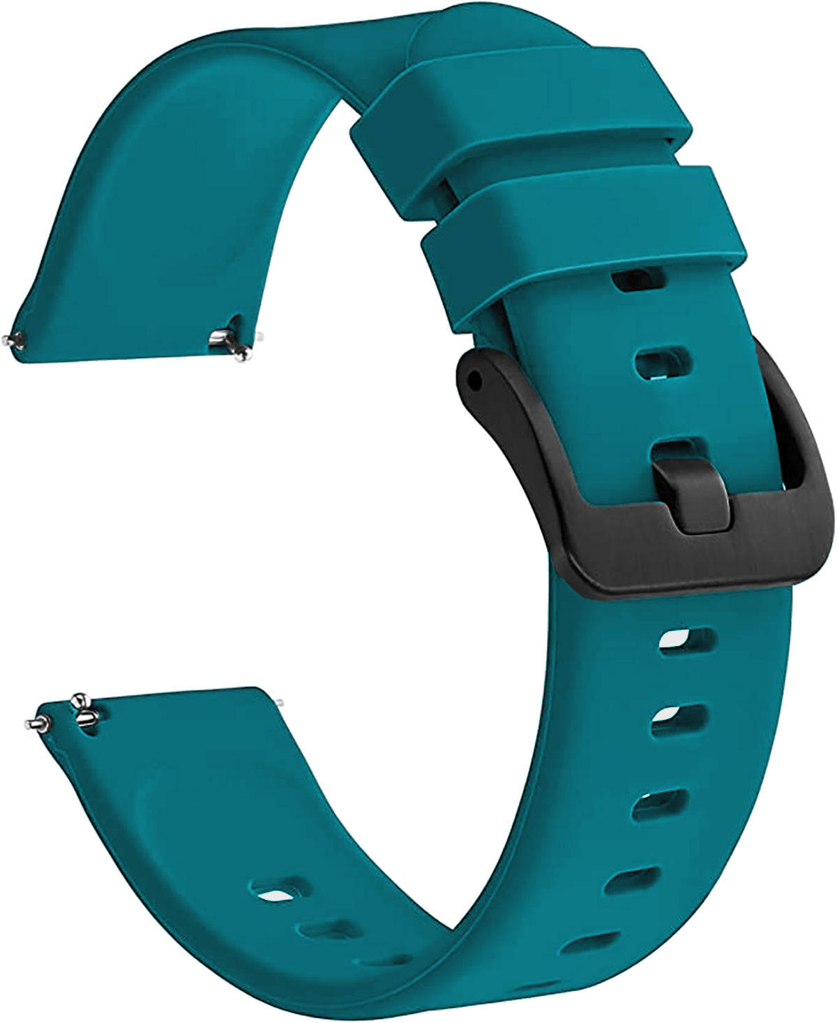 Matrix Accessorize 22MM Silicone Loop Strap (Colour :Teal Plain)