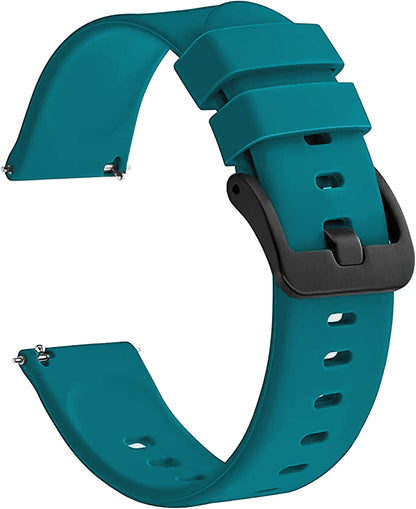 Matrix Accessorize 22MM Silicone Loop Strap (Colour :Teal Plain)