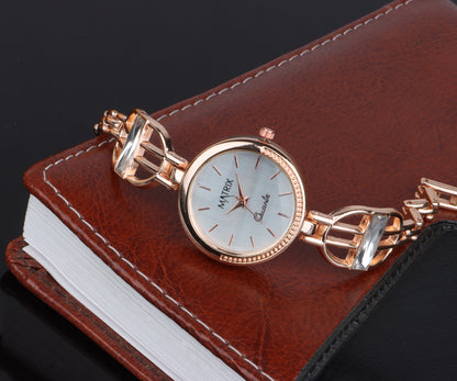 Matrix DAISY Stone Studded Bracelet Analog Watch for Women