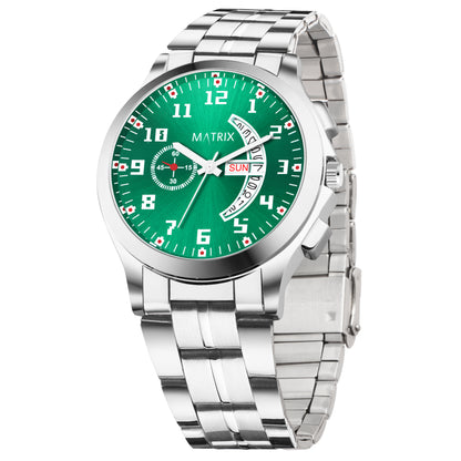 Matrix Classic Stainless Steel Analog Watch For Men