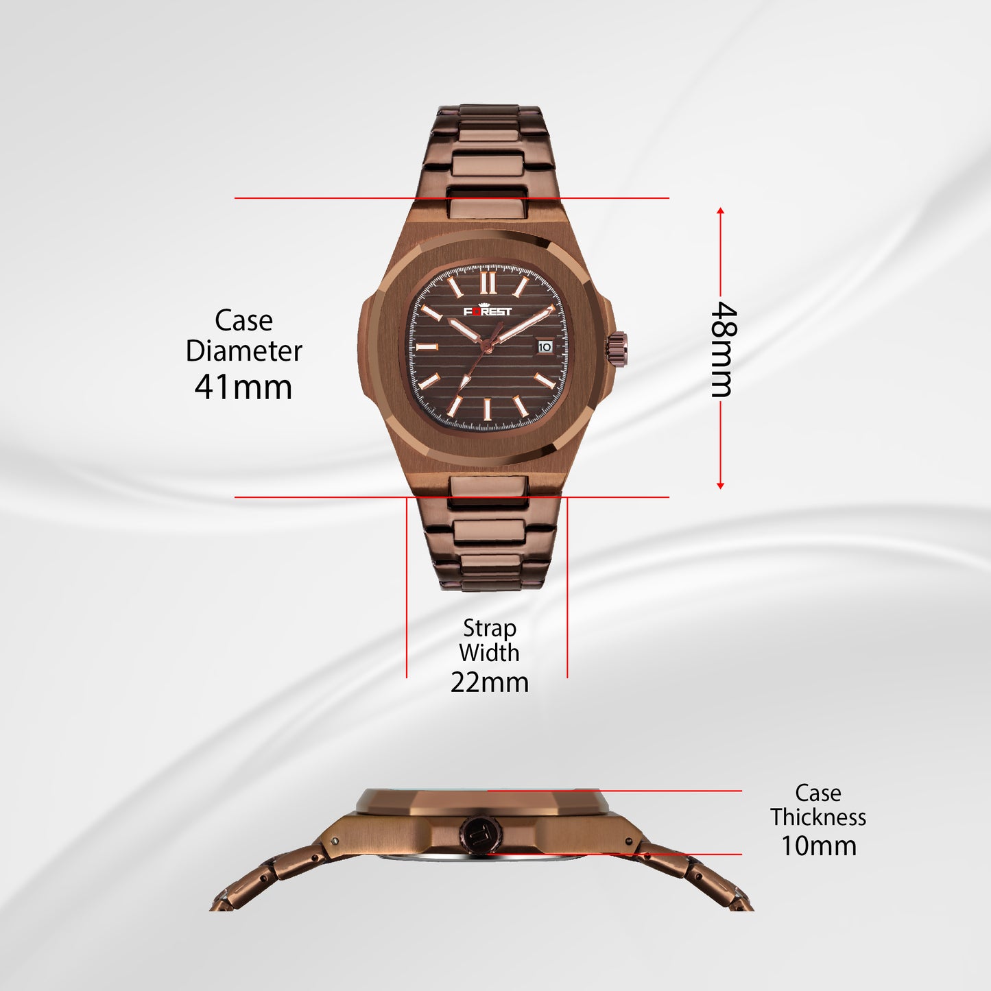 MATRIX Forest Vortex Analog Watch for Men & Boys