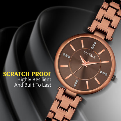 DAISY Stone Studded Bracelet Analog Watch for Women