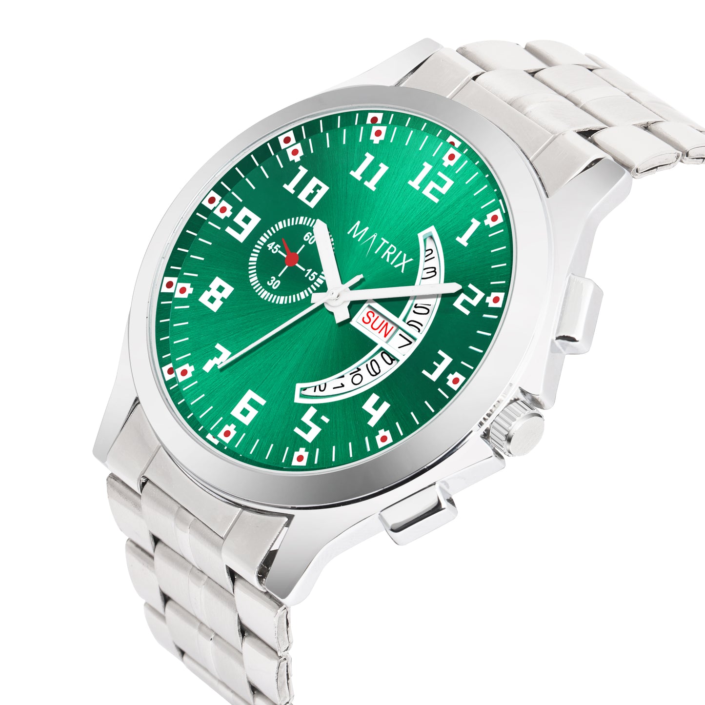 Matrix Classic Stainless Steel Analog Watch For Men