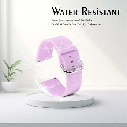 Matrix Accessorize 22MM Silicone Loop Strap (Colour : Pink)