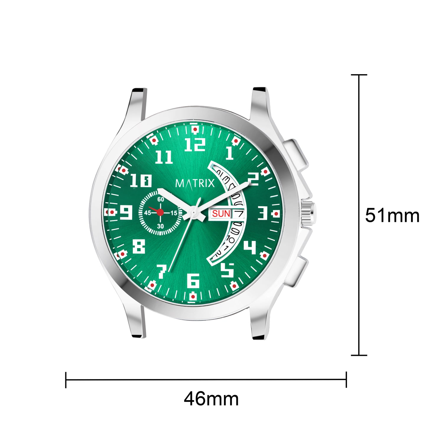 Matrix Classic Stainless Steel Analog Watch For Men