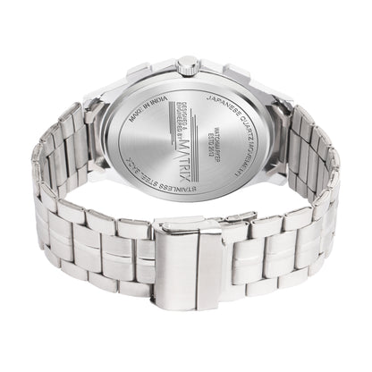 Matrix Classic Stainless Steel Analog Watch For Men