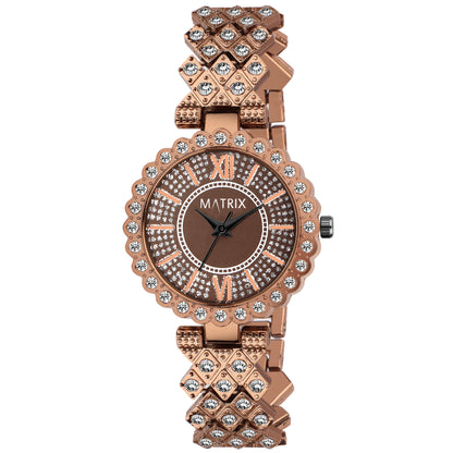 DAISY Stone Studded Bracelet Analog Watch for Women