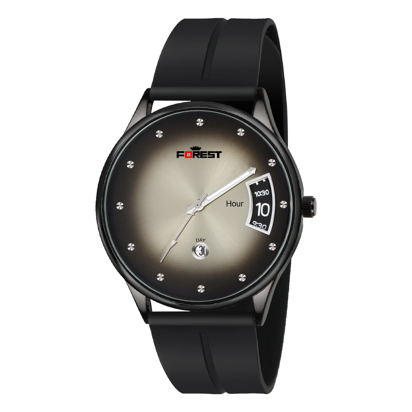 Matrix x Forest Edition Dual Tone Unique Hour Analog Watch For Men