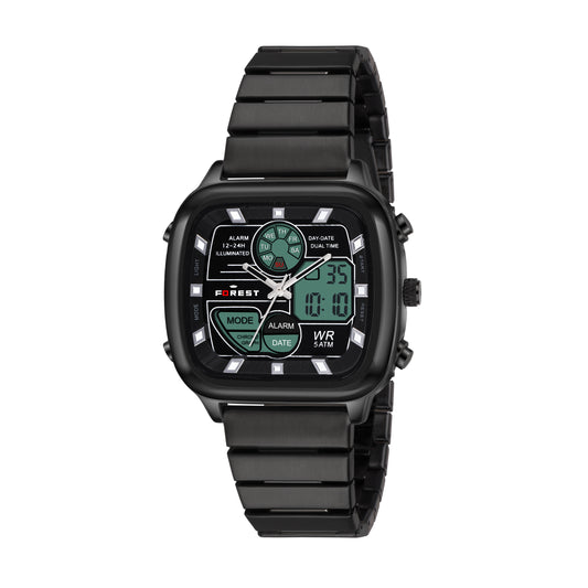 Matrix x Forest Edition ALPHA Digital Stainless Steel Sports Watch  for Men & Boys