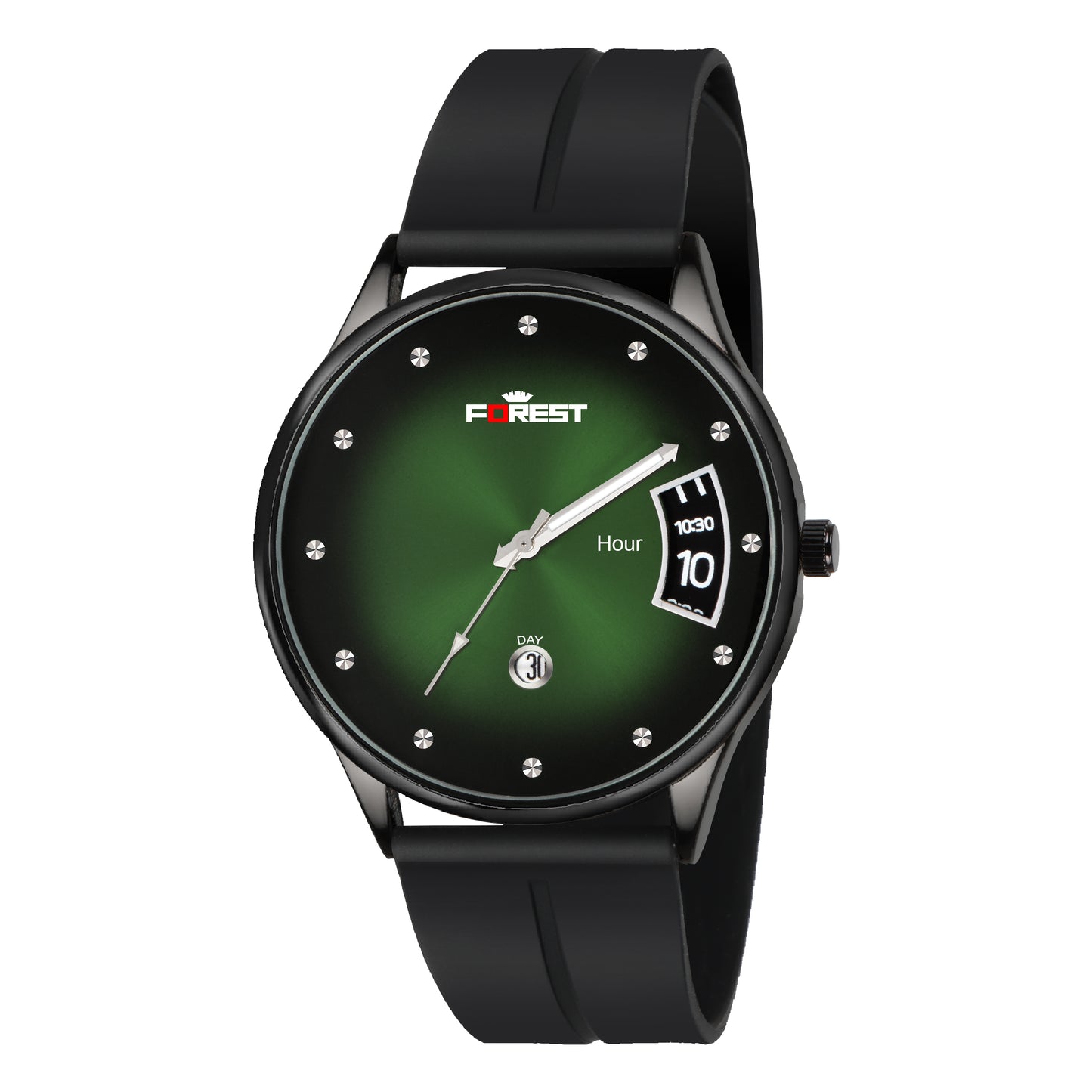 Matrix x Forest Edition Dual Tone Unique Hour Analog Watch For Men