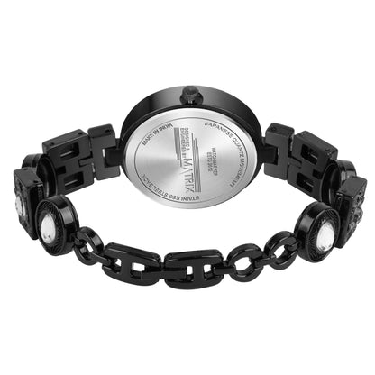 Matrix NEBULA Antique Design, Stone Stud Bracelet Analog Watch for Women