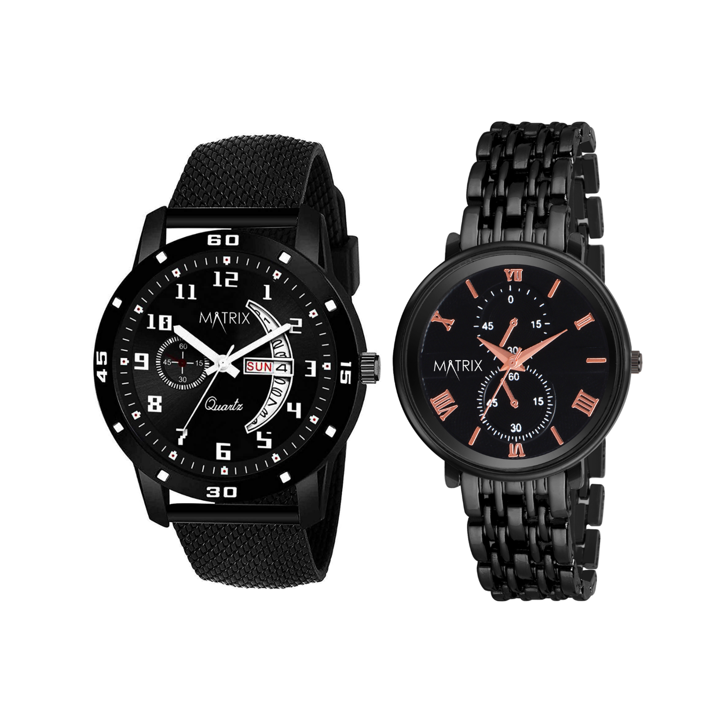 Matrix EVERBOND Analog Couple Watches For Men & Women