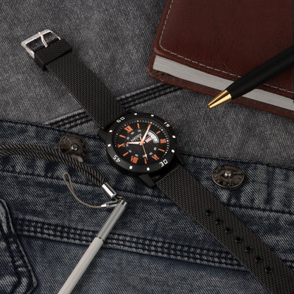 Matrix Heritage Analog Day & Date Watch for Men