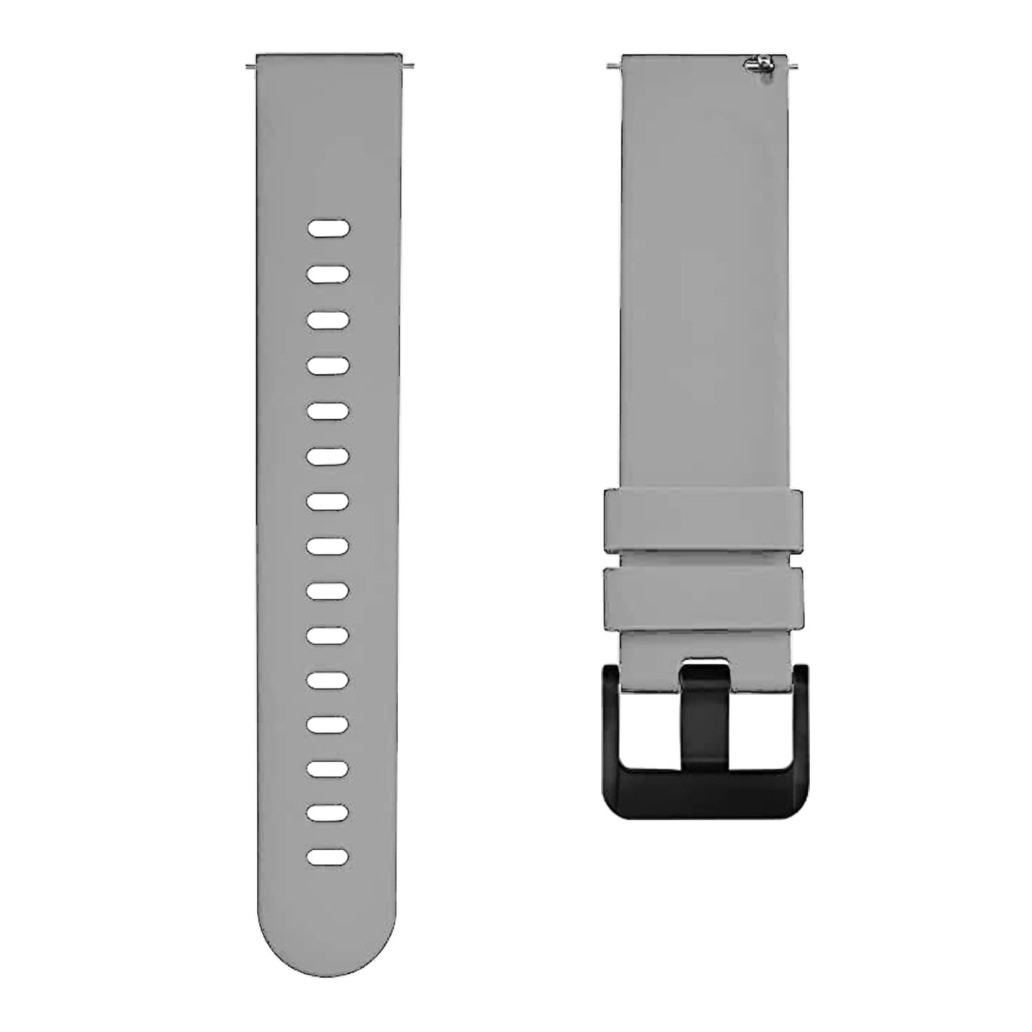 Matrix Accessorize 22MM Silicone Loop Strap (Colour :Grey Plain)