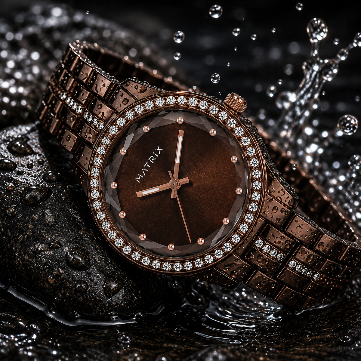 Matrix BELLA Collection Women's Analog Wrist Watch