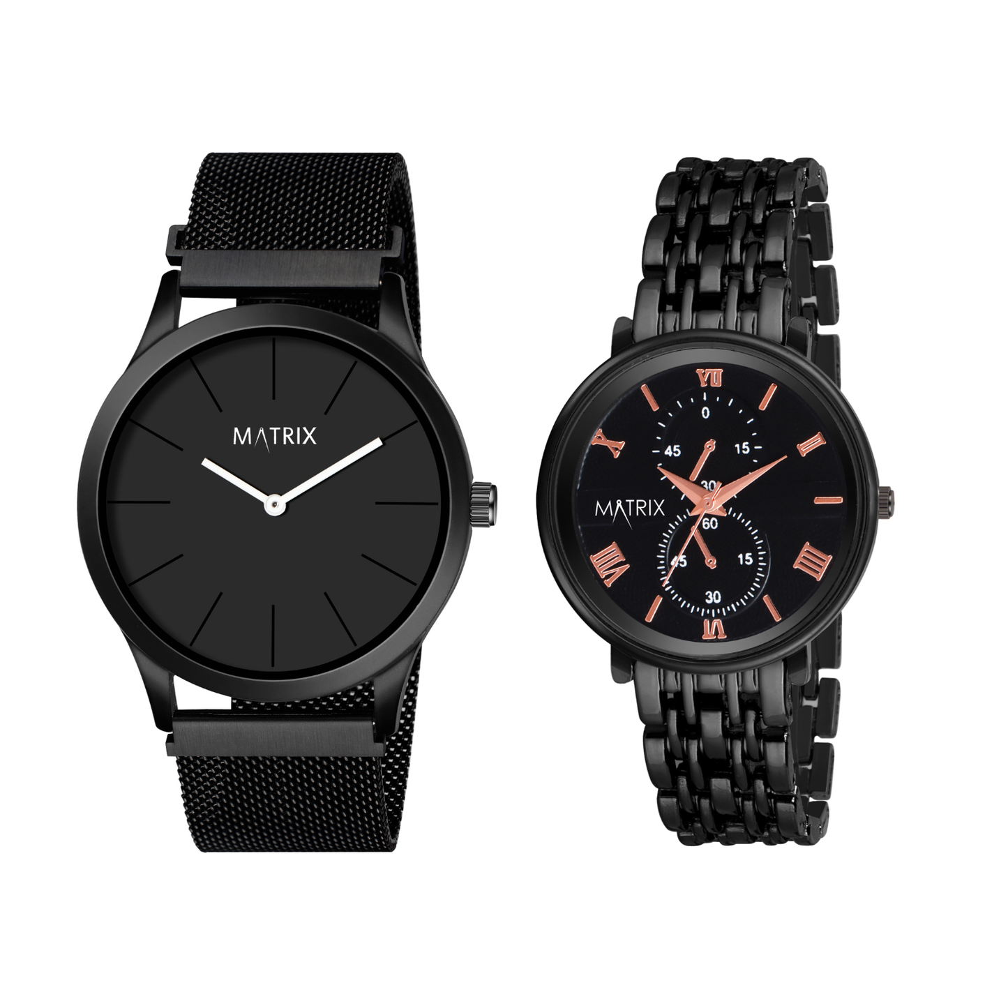 Matrix EVERBOND Analog Couple Watches For Men & Women