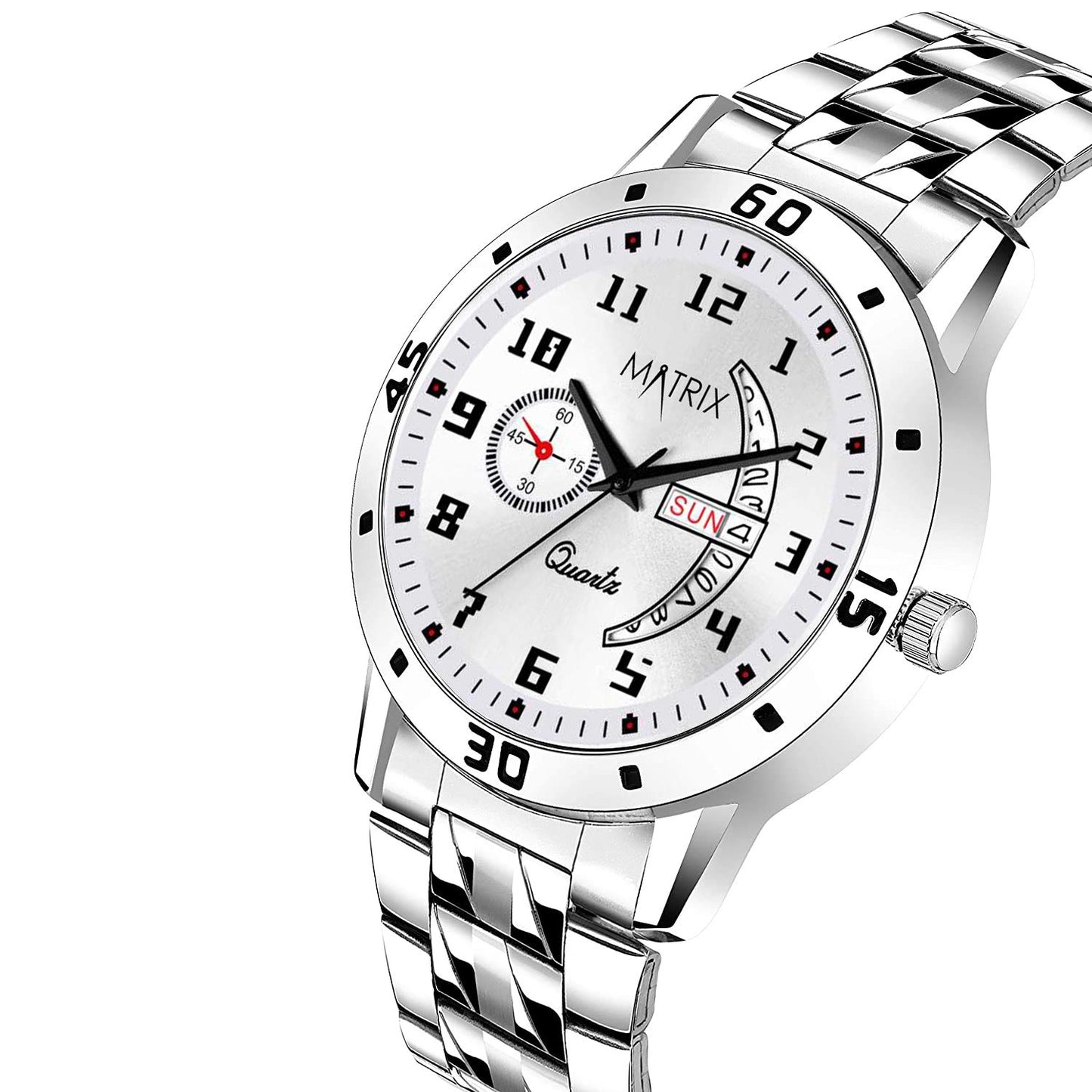 Matrix Classic Stainless Steel Analog Watch For Men