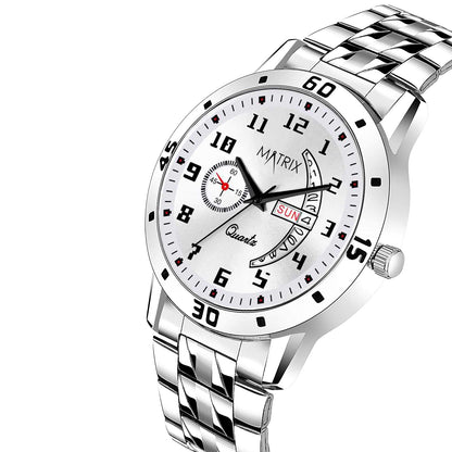 Matrix Classic Stainless Steel Analog Watch For Men
