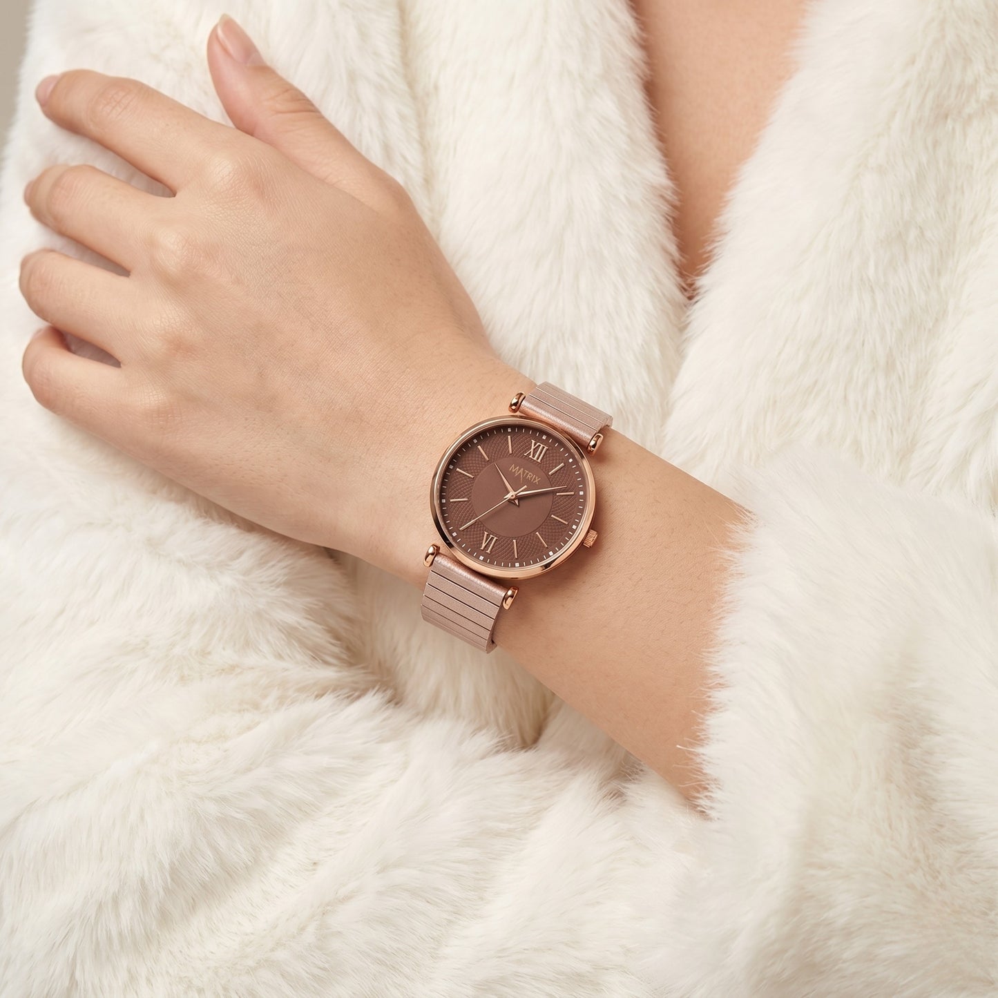 Matrix Bloom Collection Women's Analog Wrist Watch