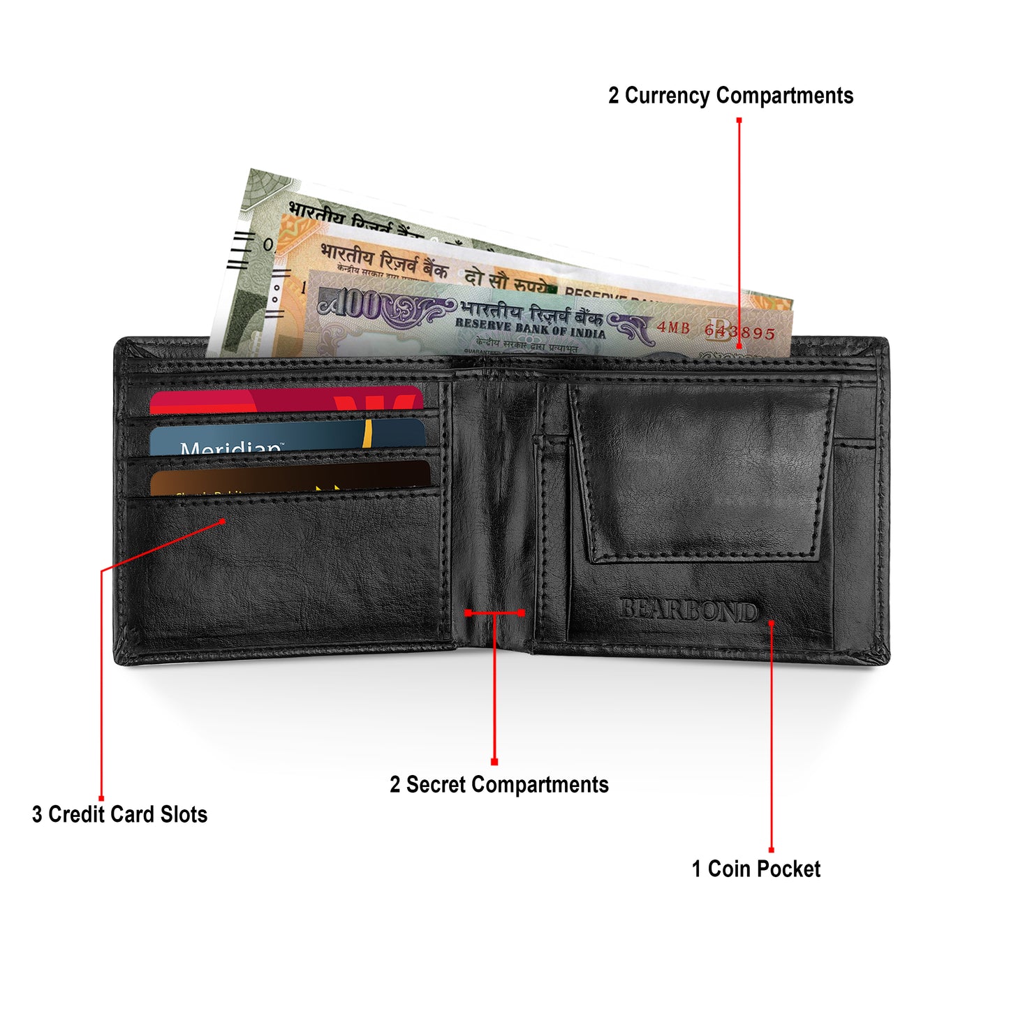 MATRIX X BEARBOND GENUINE LEATHER WALLET