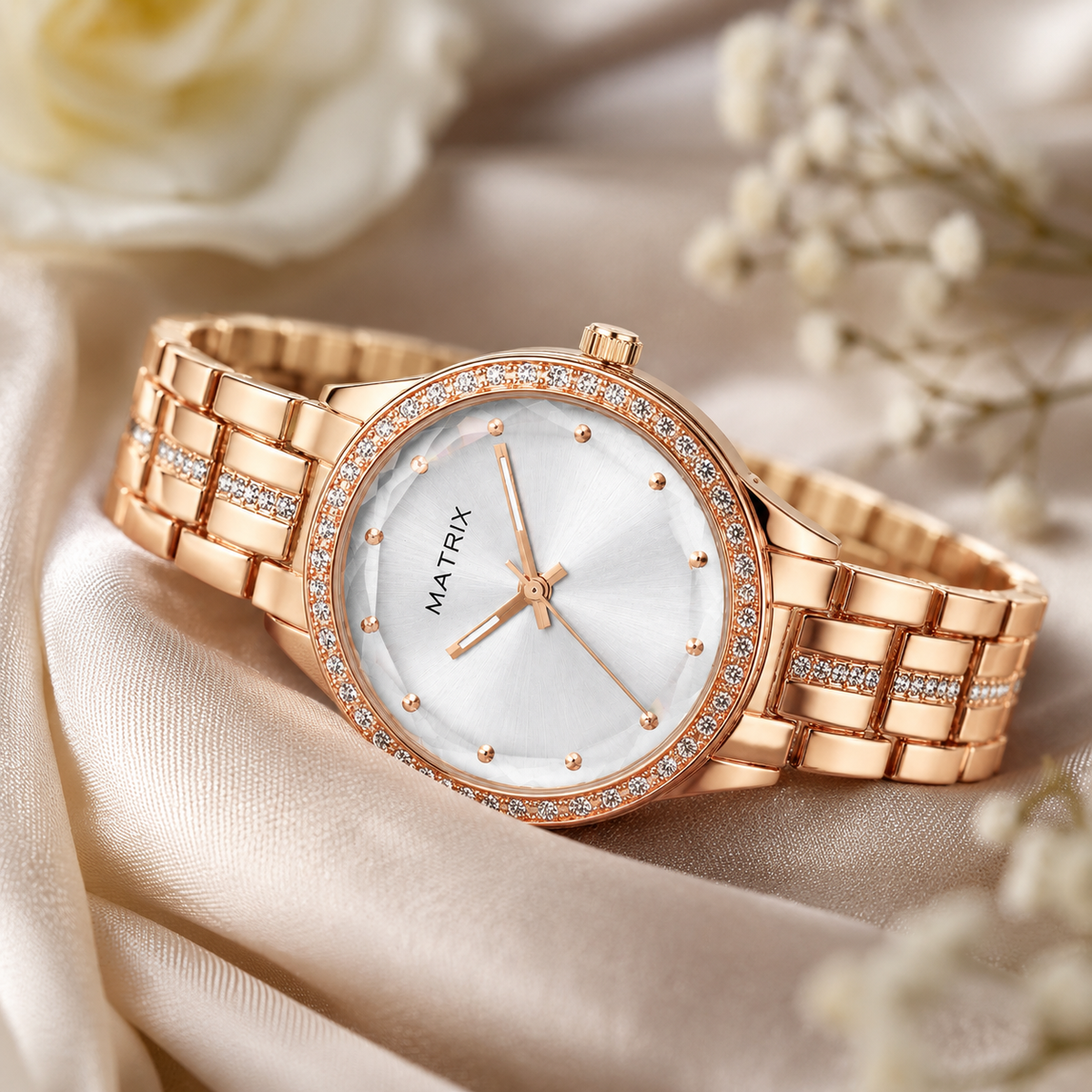 Matrix BELLA Collection Women's Analog Wrist Watch
