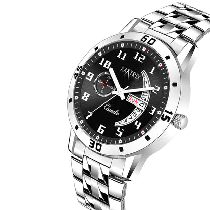 Matrix Classic Stainless Steel Analog Watch For Men