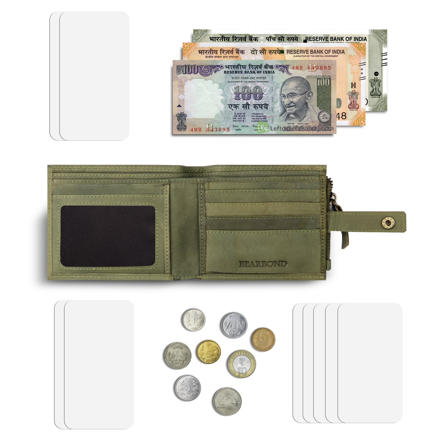 Matrix X Bearbond Genuine Leather Wallet