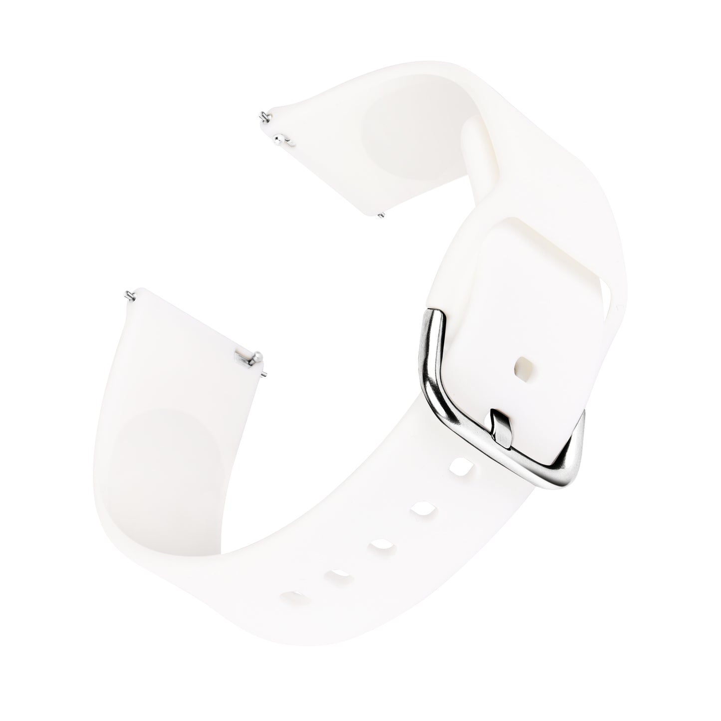 Matrix Accessorize 22MM Silicone Loop Strap (Colour : White)