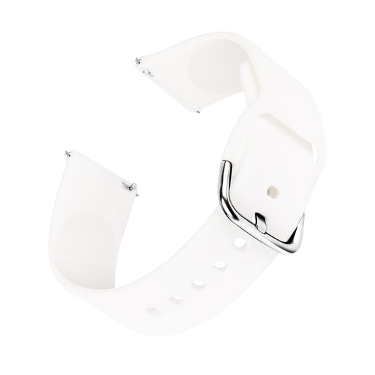 Matrix Accessorize 22MM Silicone Loop Strap (Colour : White)