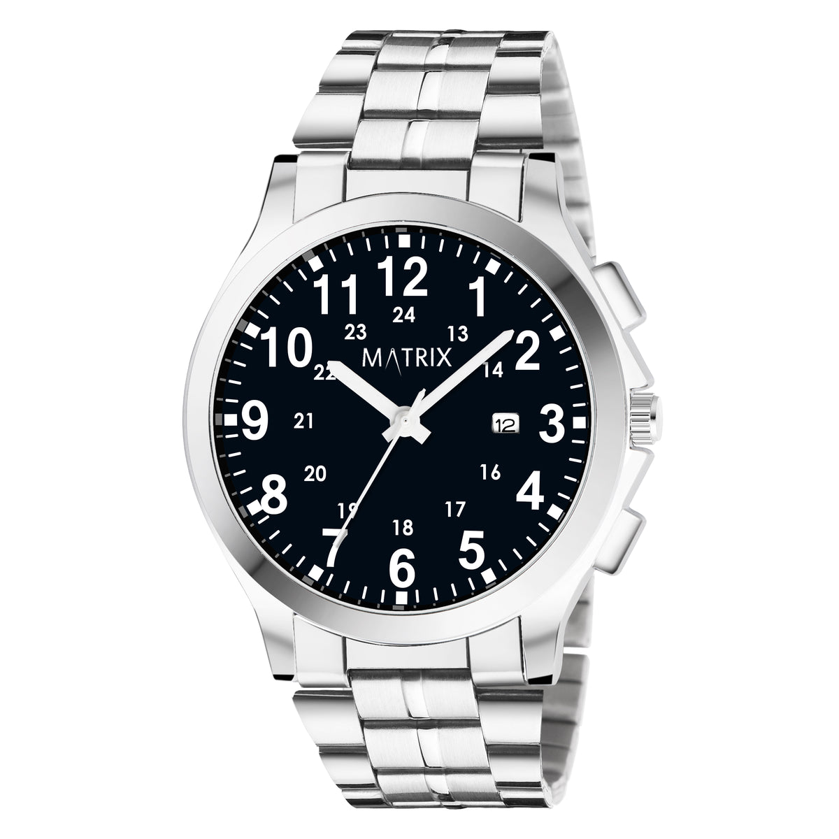 Shock Watch Matrix Matrix Classic Date Edition With Stainless Steel Strap Analog Watch fo ...