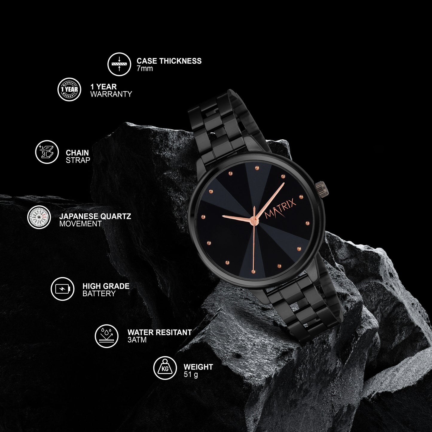 DAISY Bracelet Analog Watch for Women