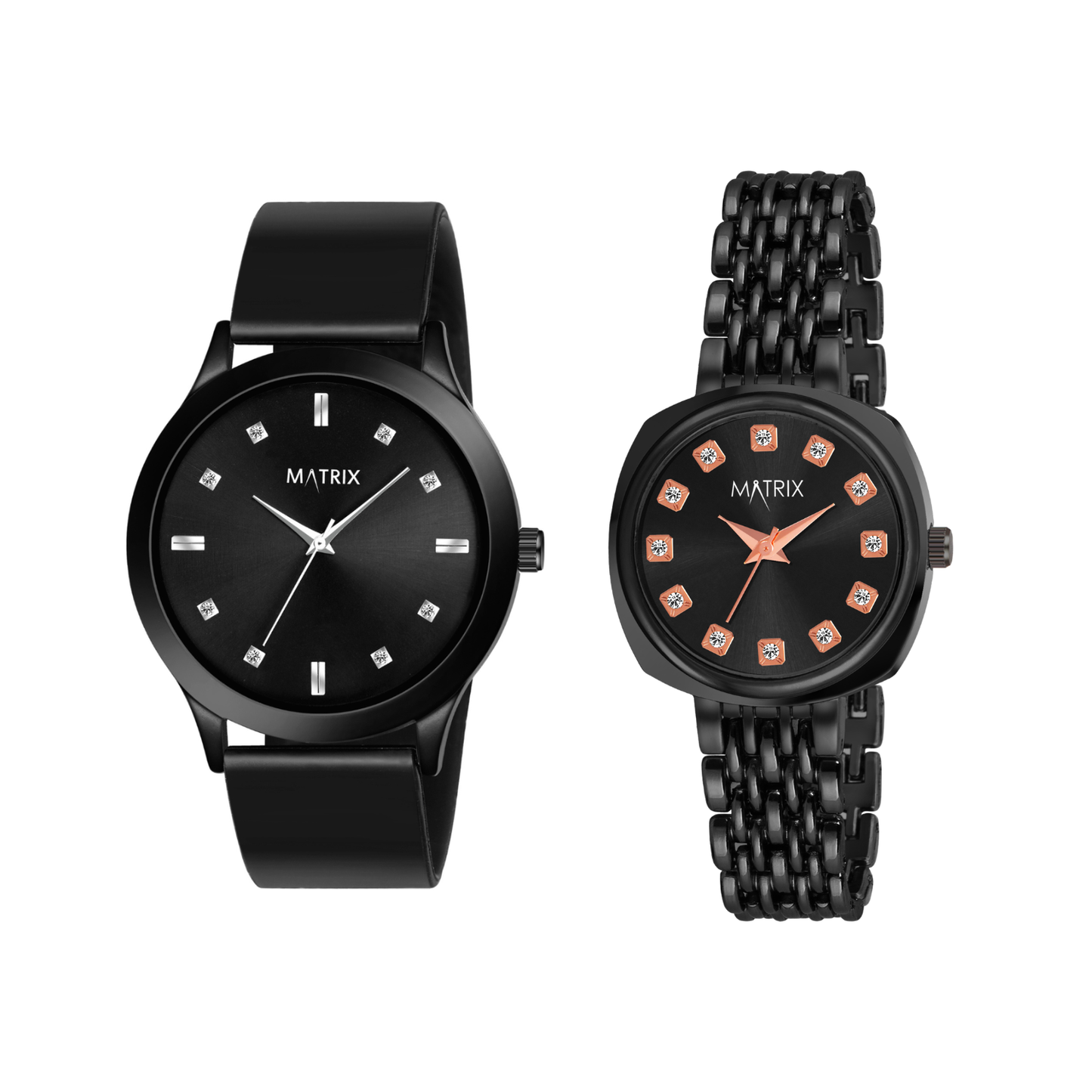 Matrix EVERBOND Analog Couple Watches For Men & Women