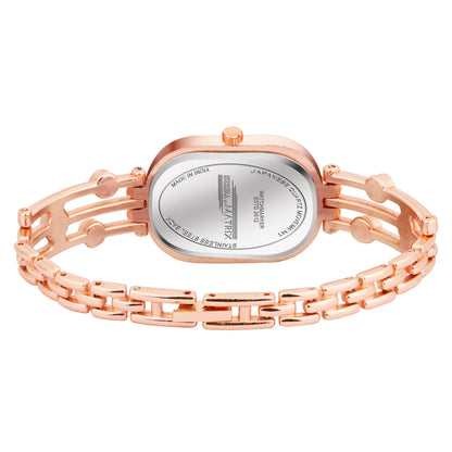 Matrix DAISY Stone Studded Bracelet Analog Watch for Women