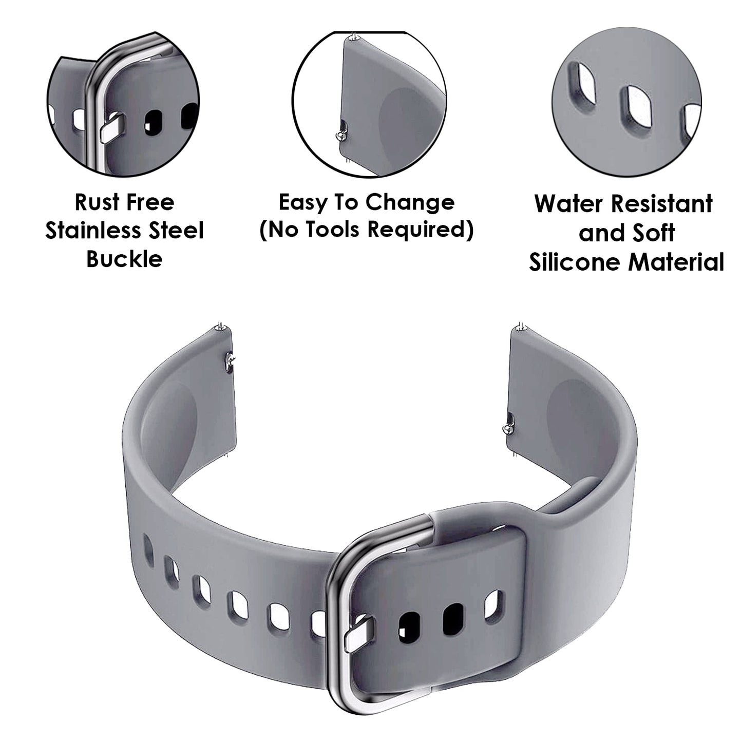 Matrix Accessorize 22MM Silicone Loop Strap