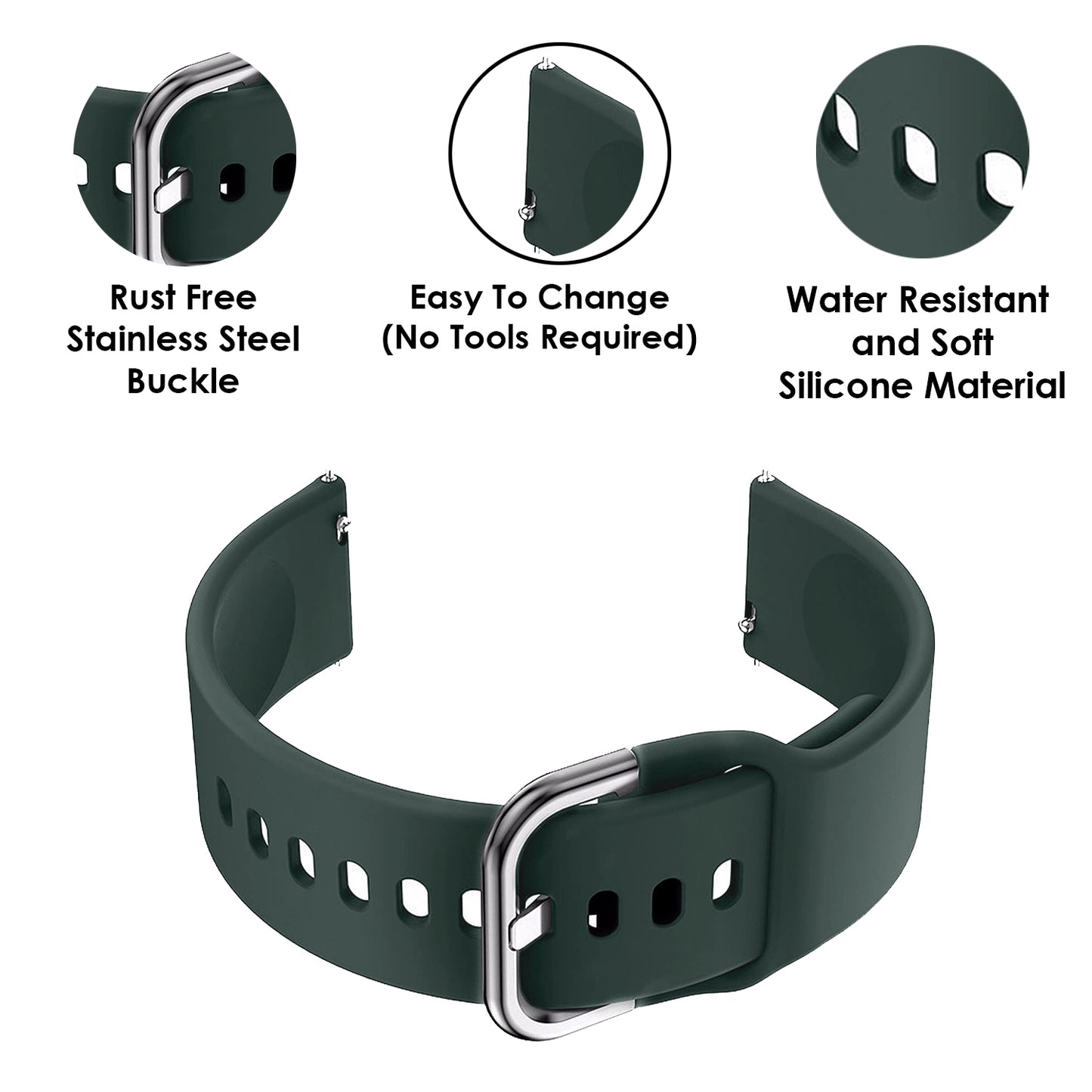 Matrix Accessorize 22MM Silicone Loop Strap