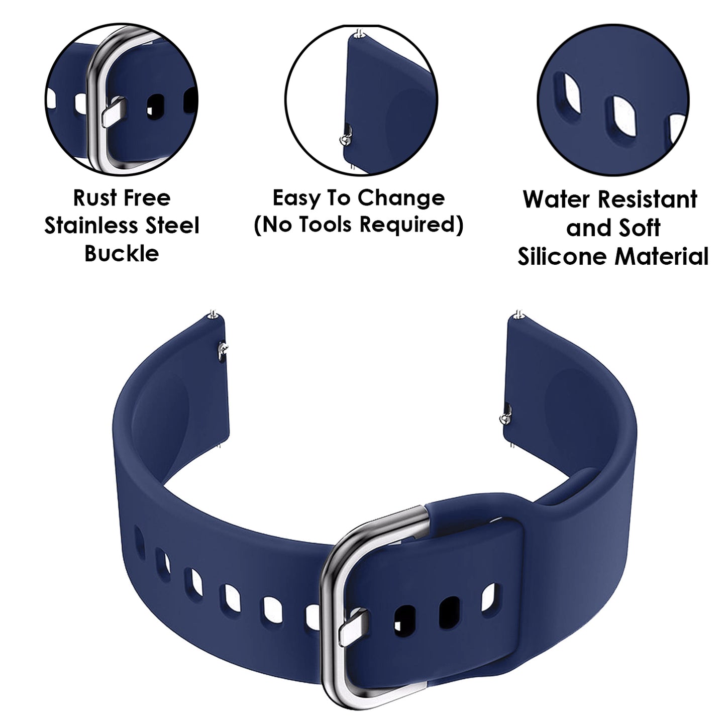 Matrix Accessorize 22MM Silicone Loop Strap