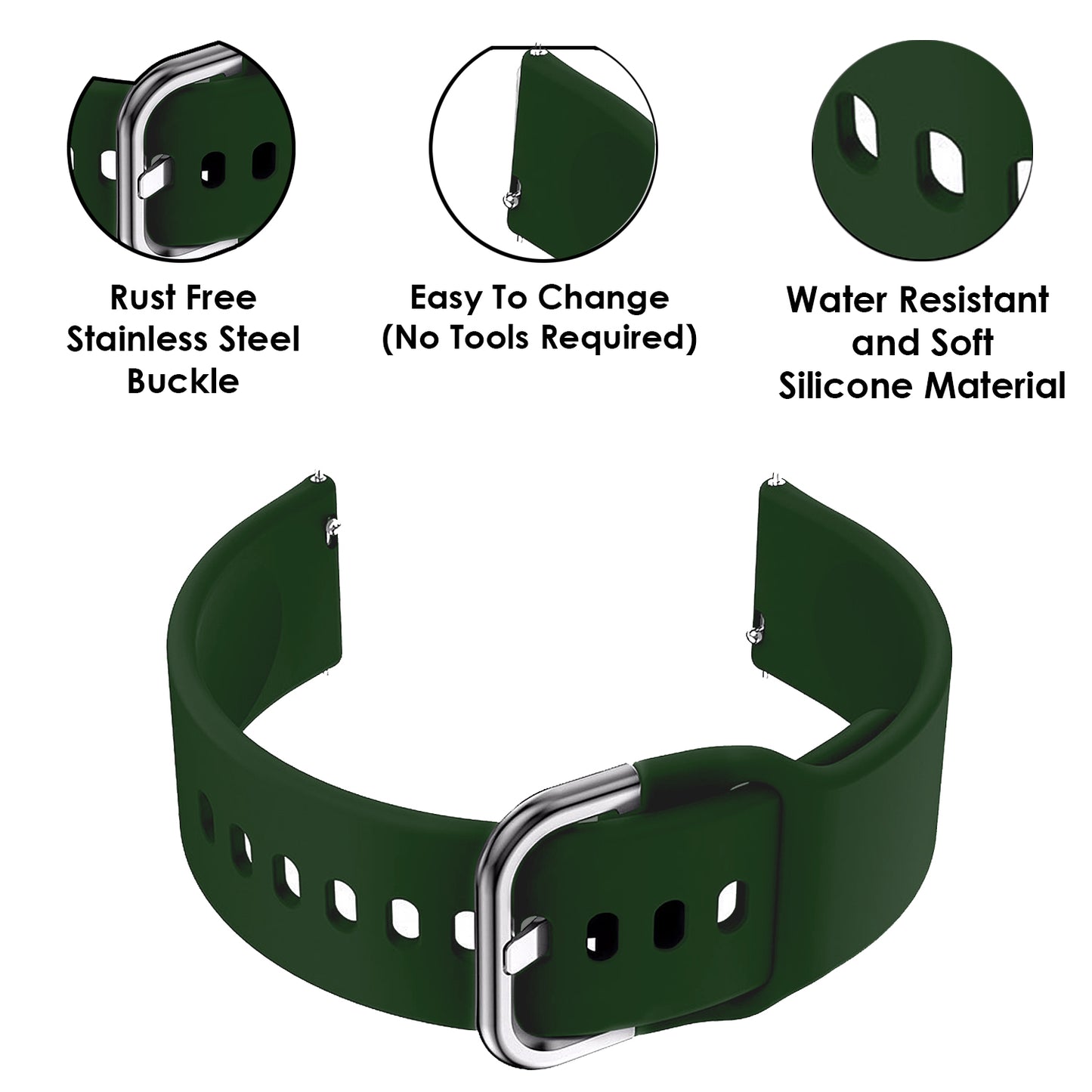 Matrix Accessorize 22MM Silicone Loop Strap