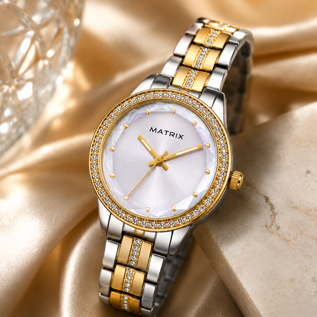 Matrix BELLA Collection Women's Analog Wrist Watch