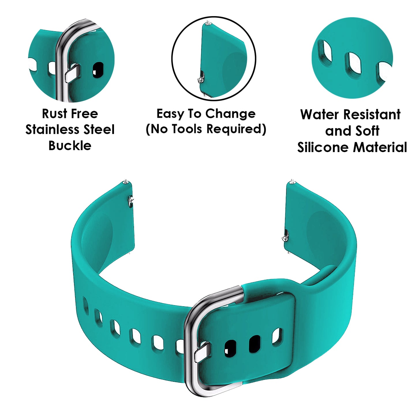 Matrix Accessorize 22MM Silicone Loop Strap