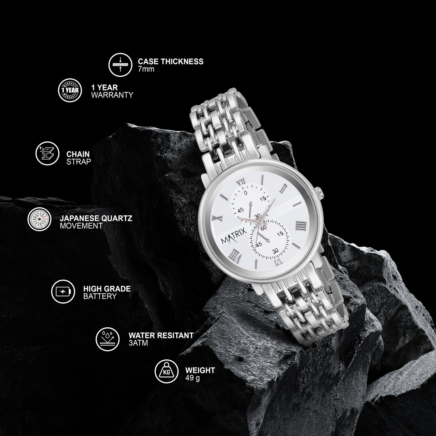 DAISY Bracelet Analog Watch for Women