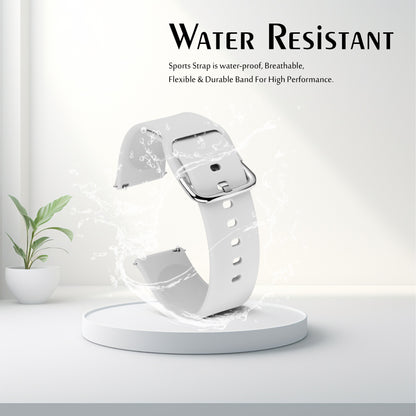 Matrix Accessorize 22MM Silicone Loop Strap (Colour : Grey)