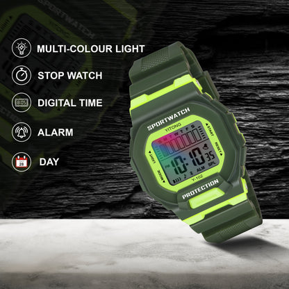 Matrix Sportz Digital Silicone Strap Watch for Kids