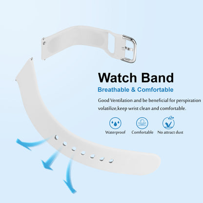 Matrix Accessorize 22MM Silicone Loop Strap (Colour : Grey)