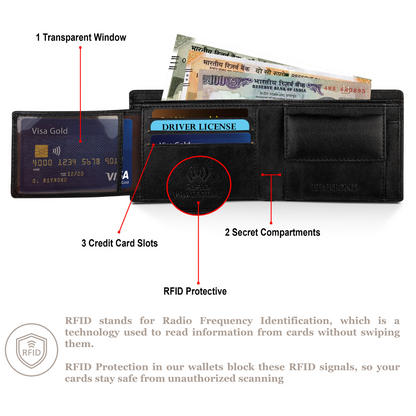 MATRIX X BEARBOND GENUINE LEATHER WALLET