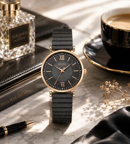 Matrix Bloom Collection Women's Analog Wrist Watch