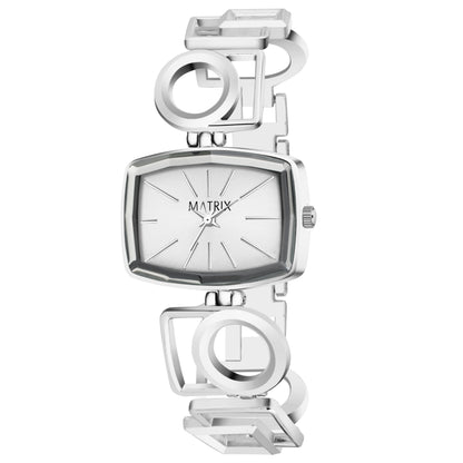 Matrix Timepiece Blush Collection | Designer Bracelet Chain Watch for Women