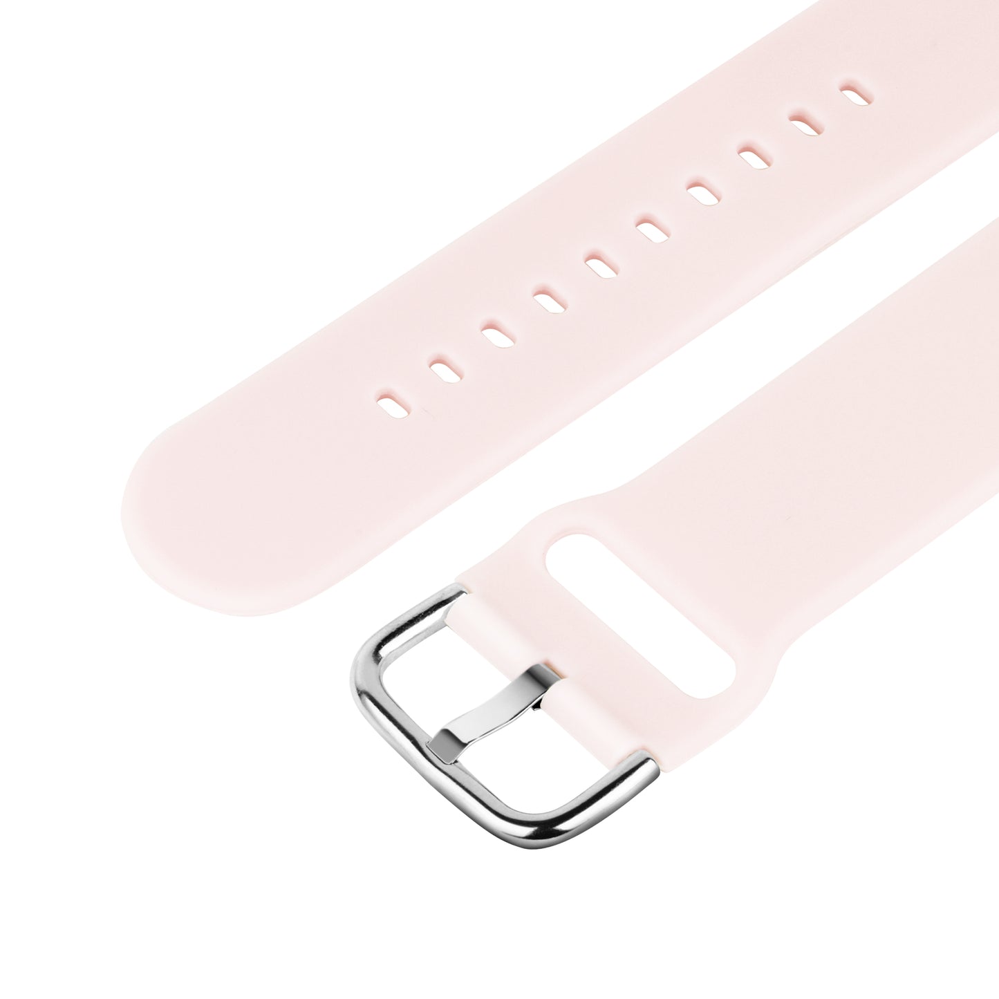 Matrix Accessorize 22MM Silicone Loop Strap (Colour :Baby Pink)