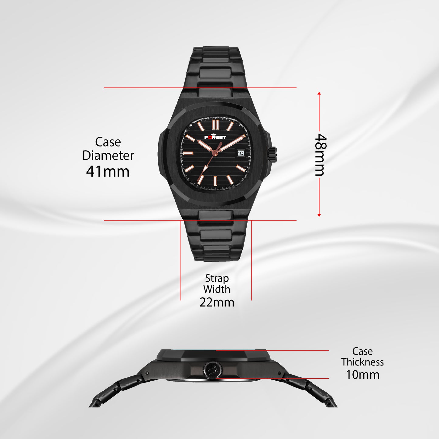 MATRIX Forest Vortex Analog Watch for Men & Boys