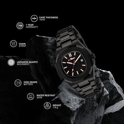 MATRIX Forest Vortex Analog Watch for Men & Boys